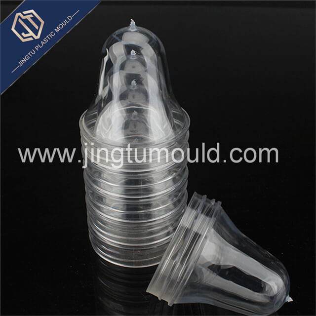 PET Plastic transparent wide-mouth bottle preform 